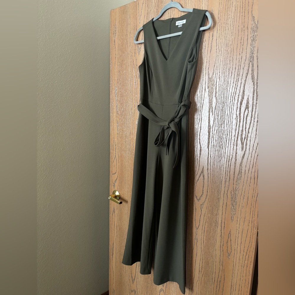 Calvin Klein Olive Jumpsuit / Romper